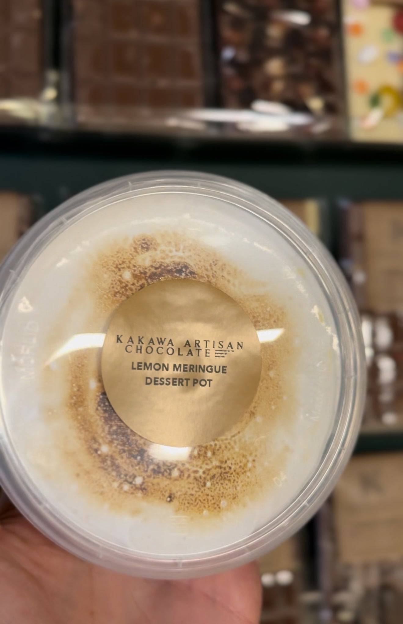 Lemon Meringue Dessert Pot