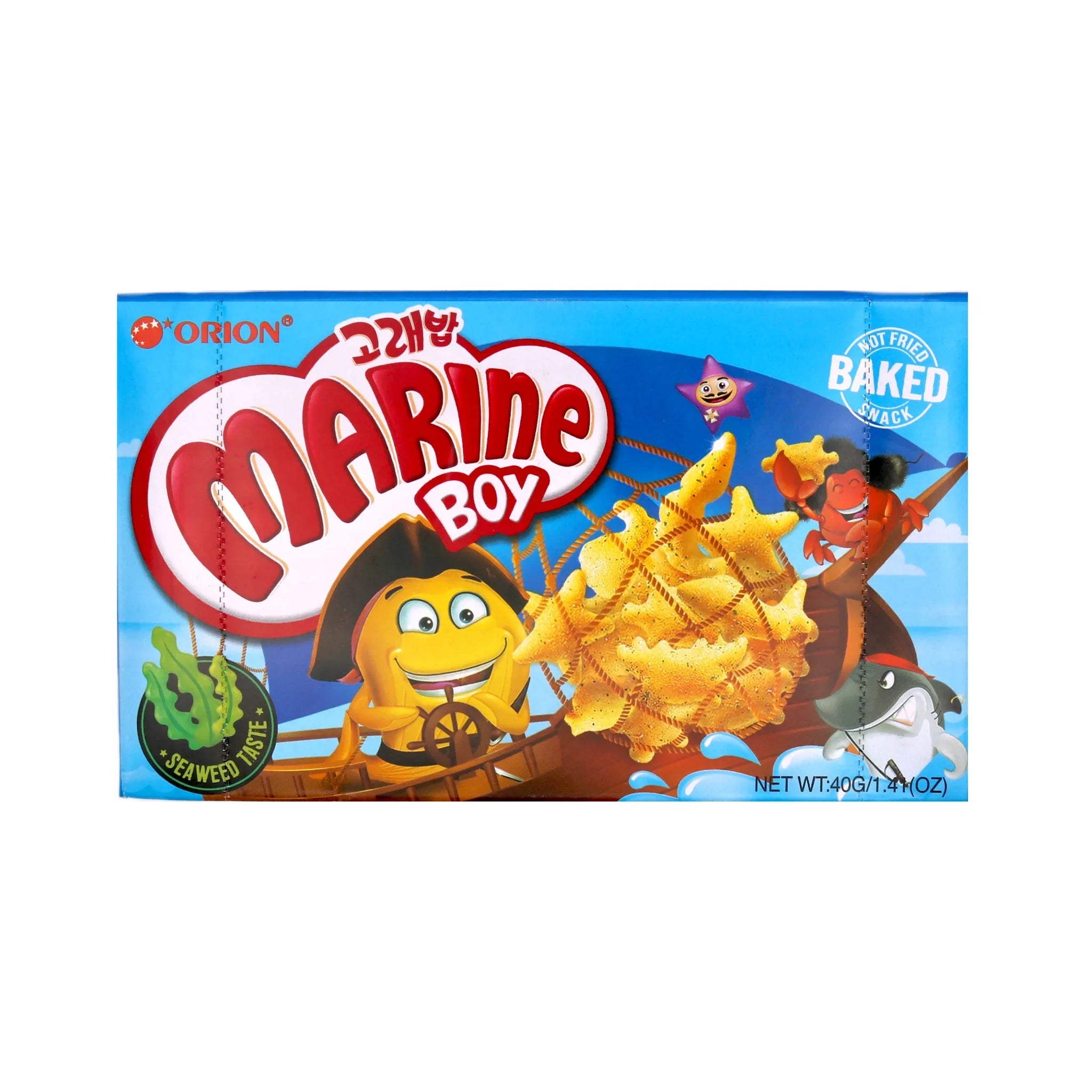 ORION MARINE BOY Korean Cracker Goraebap 40g