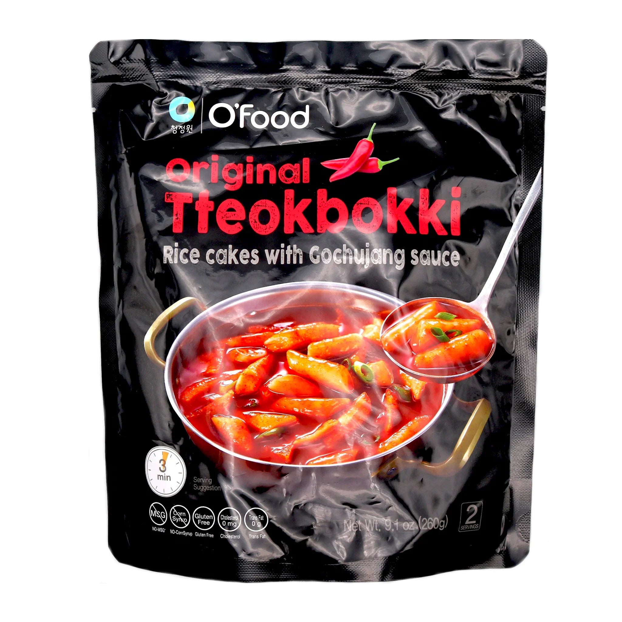DAESANG Tteokbokki With Gochujang Sauce 260g