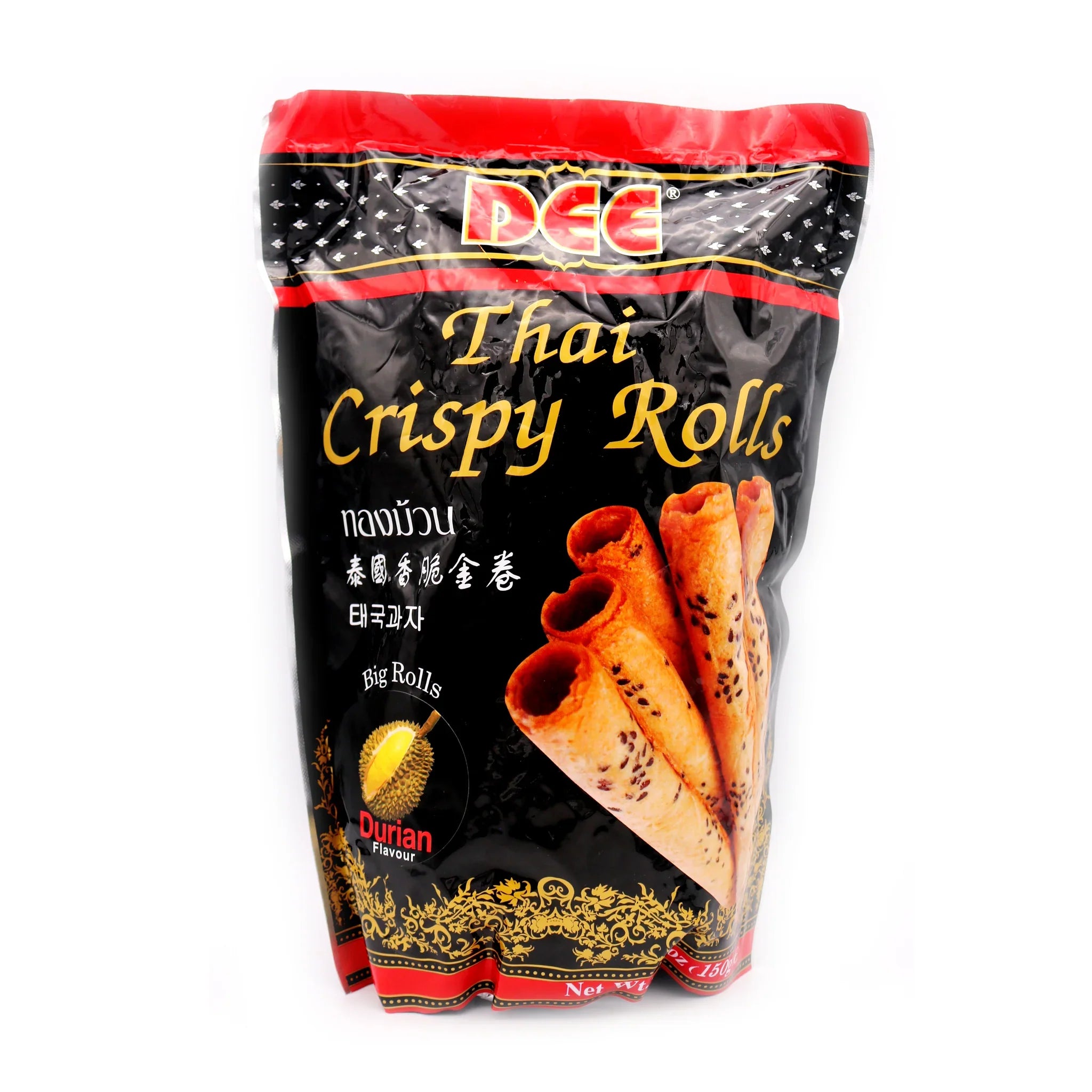DEE Thai Crispy Rolls Durian Flavour 150g