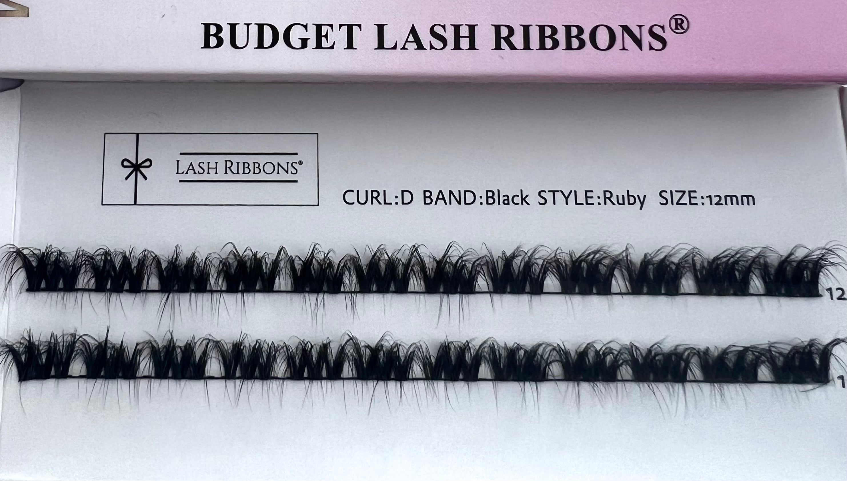 Ruby Fluff'Em Budget 'D' Curl Lash Ribbons®