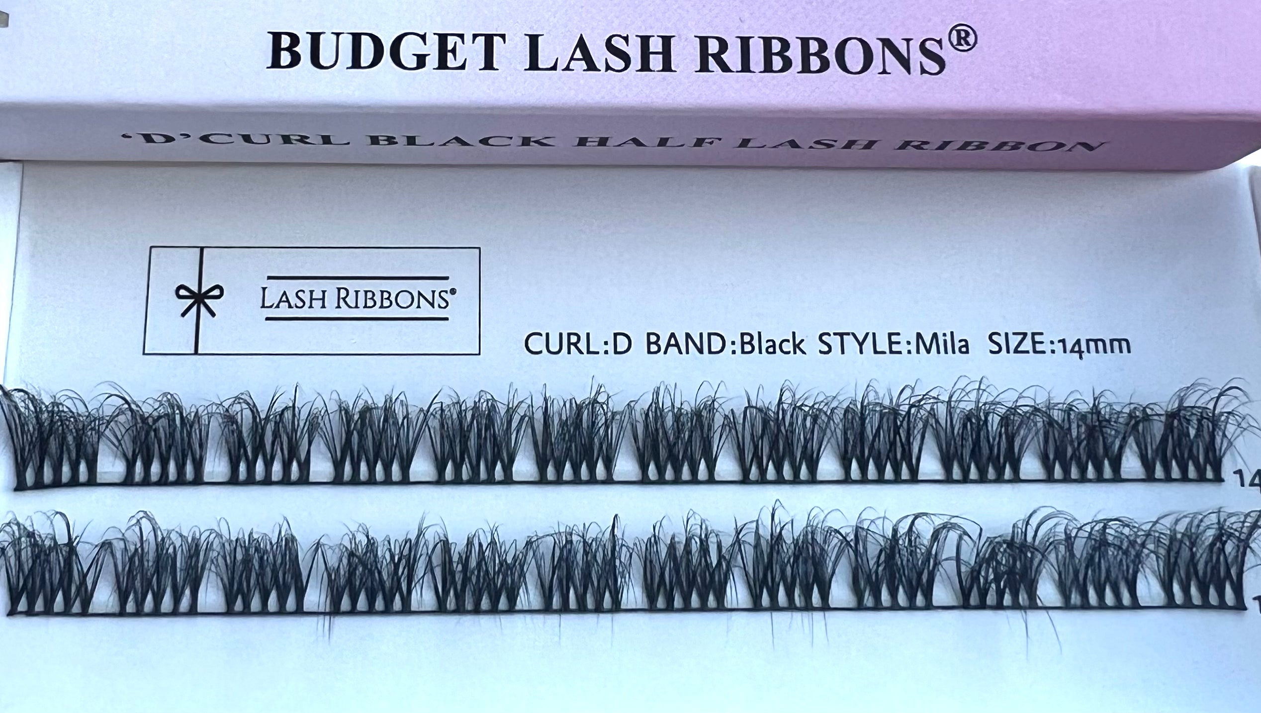 Mila Fluff'Em Budget 'D' Curl Lash Ribbons®