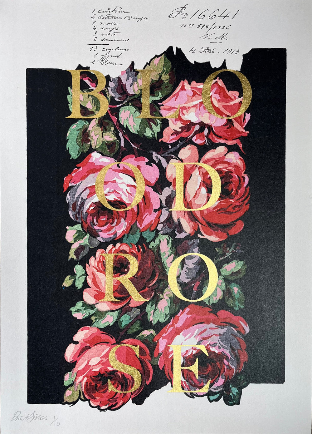 Blood Rose  - Limited Edition Poster Prints