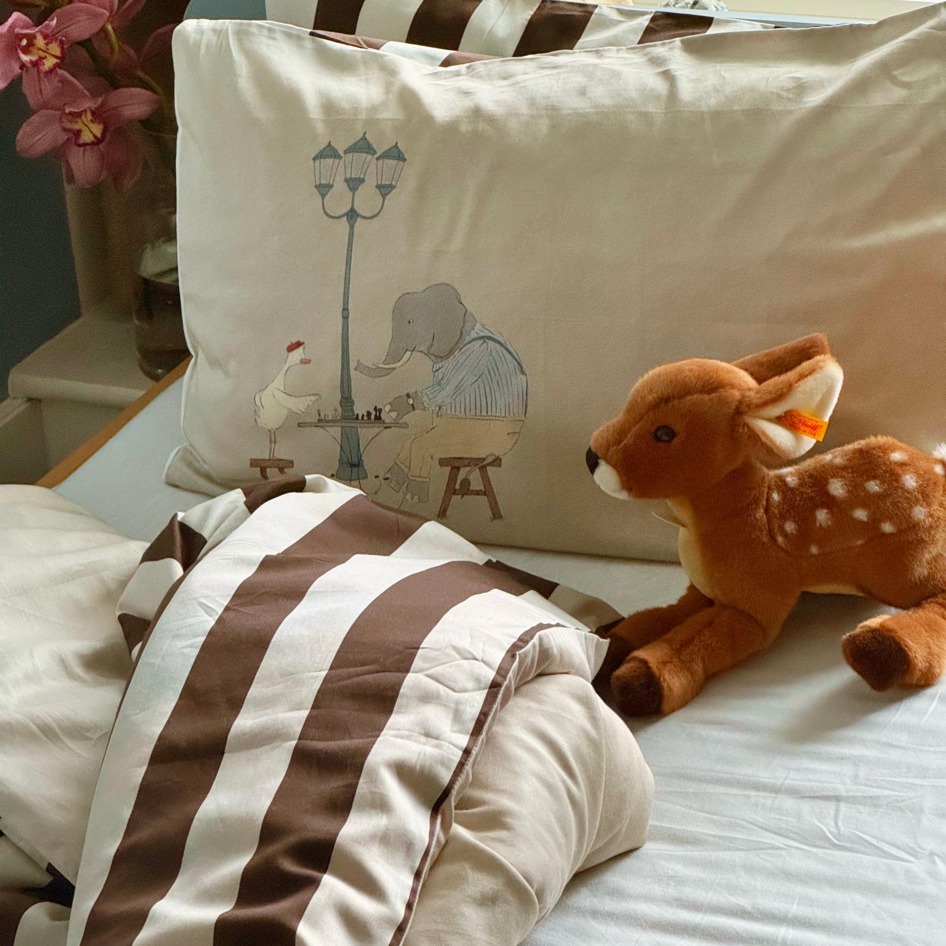 Follies in the Park - Whimsical Reversible Bedding Collection