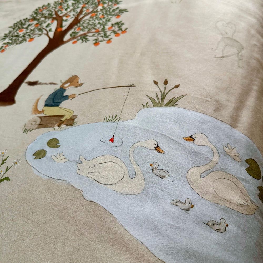 Follies in the Park - Whimsical Reversible Bedding Collection