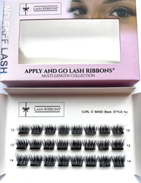 Pre-Glued Lash Clusters -  Faff Lash - Ivy