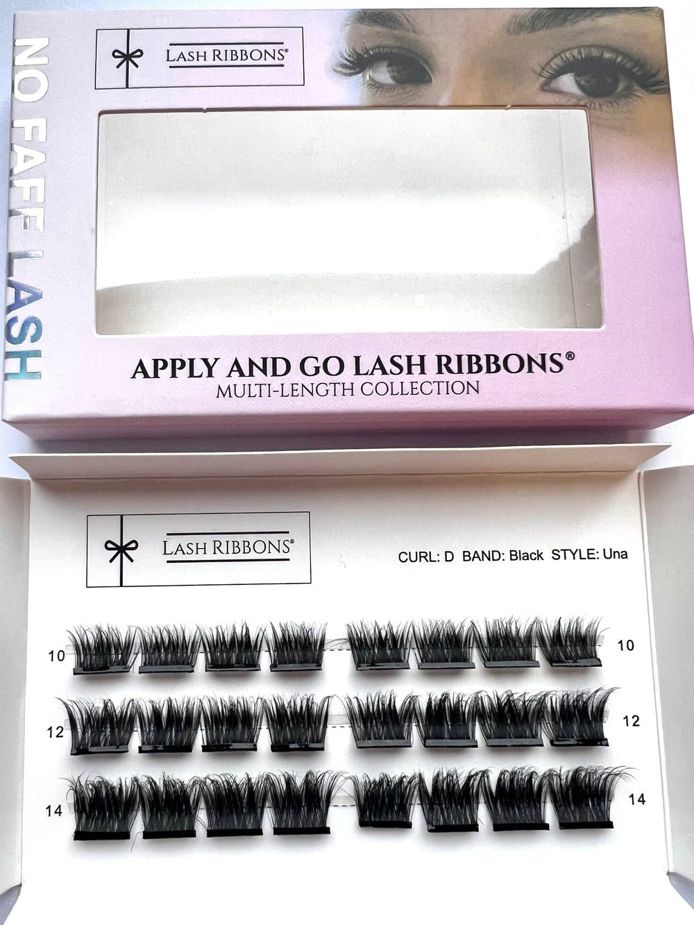 Self Adhesive Lashes -  No Faff Lash - Una NEW