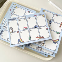 Twenty Two | Lovely Park Weekly Plan Note