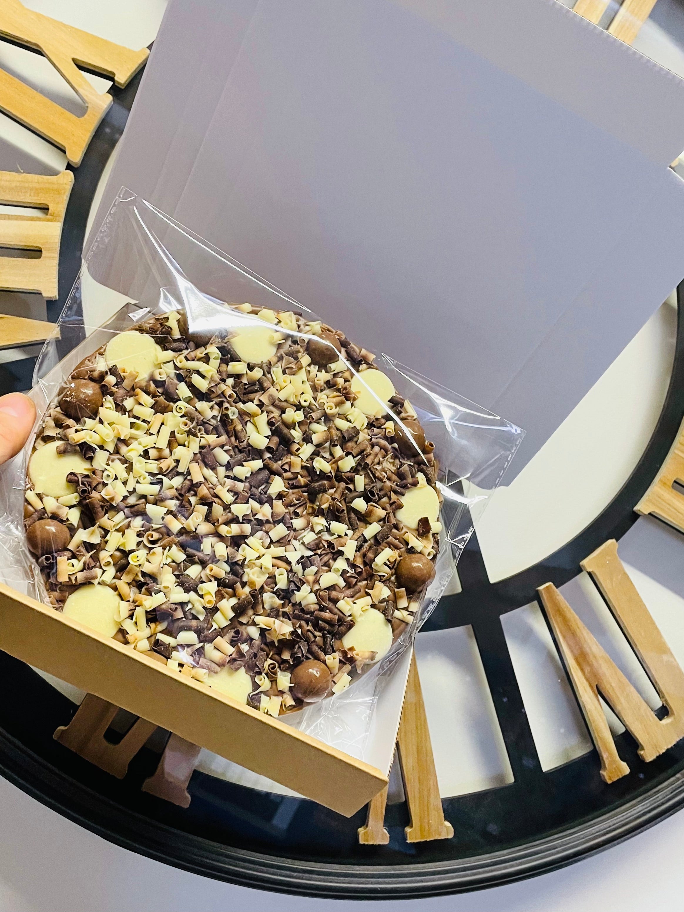 Choc Delight Milk Chocolate Pizza
