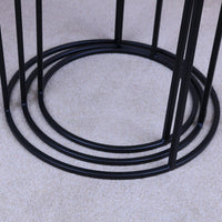 Karari Gold Metal Round Nest of Tables