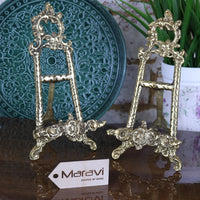 Saramati 20cm Brass Easel Set of 2