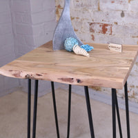 Kalan Live Edge Acacia Wood Side Table