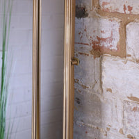 Samelia Elegant Full Length Arch Mirror in Antiqued Gold