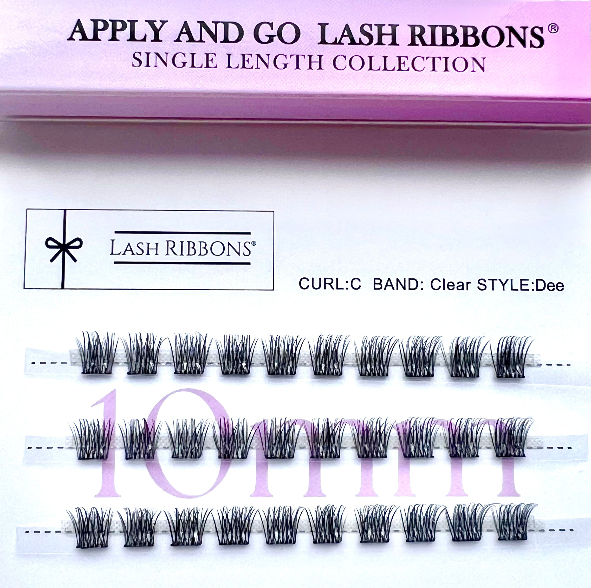 **NEW** Pre-Glued Lashes - K Glue No Faff Lash - Dee