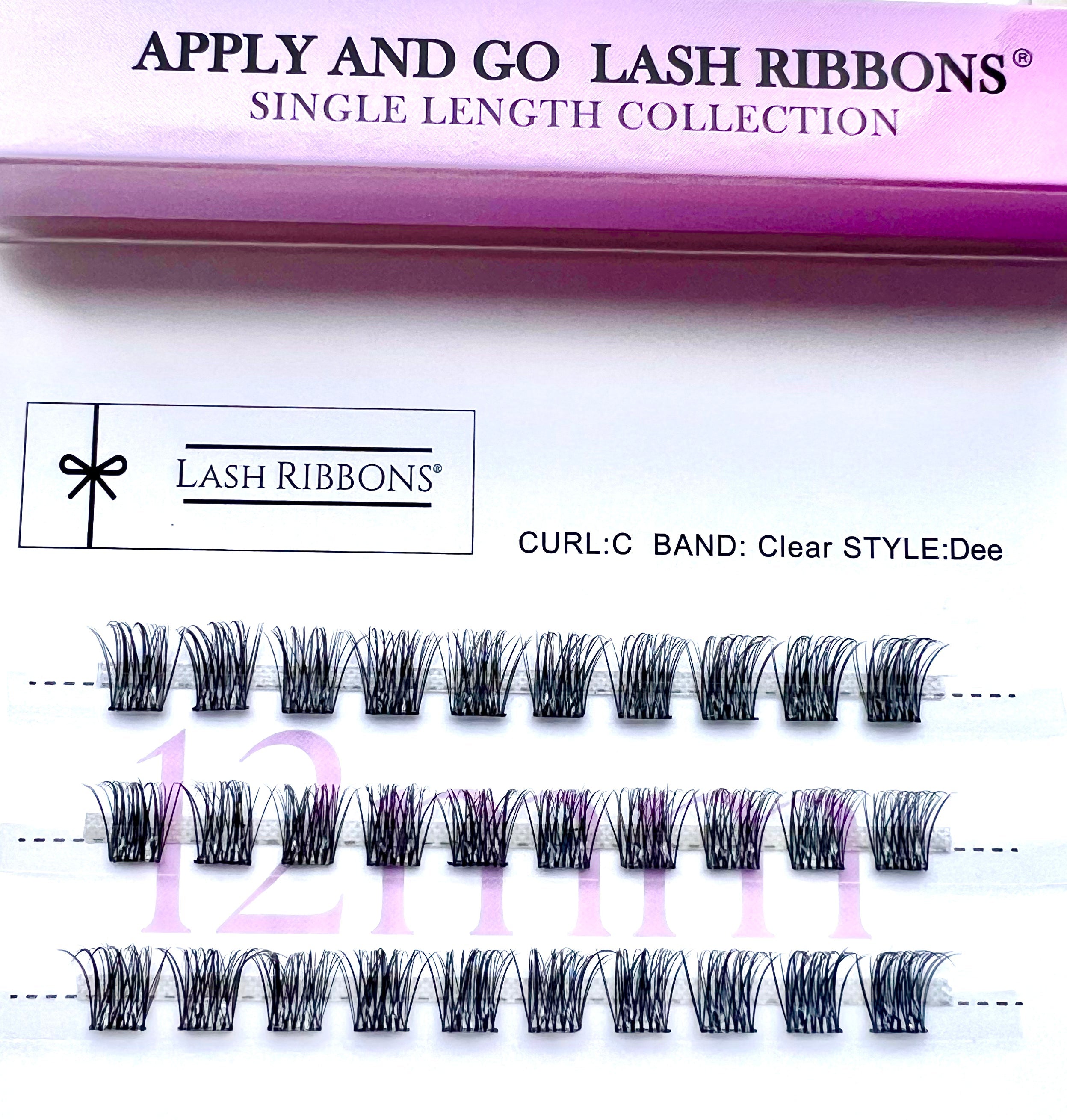 **NEW** Pre-Glued Lashes - K Glue No Faff Lash - Dee