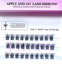 **NEW** Pre-Glued Lashes - K Glue No Faff Lash - Dee