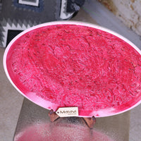 Paluru Fuchsia Pink Decorative Bowl - Artistic Centrepiece for Your Home