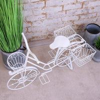 Whimsical Belura Large Bicycle Planter for Charming Outdoor Spaces