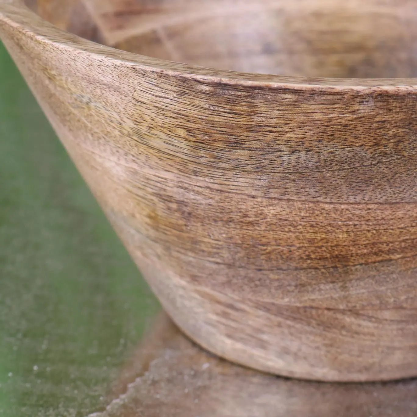 Baddo Mug-Shaped Wooden Bowl with Handle - Eco-Friendly Kitchen Accessory