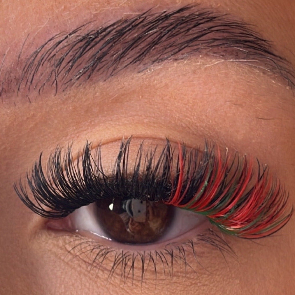 Red 'D' Curl Lash Ribbons®