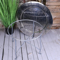 Jadida 80cm Moroccan Tray Table - Stunning Round Side Table for Home and Garden