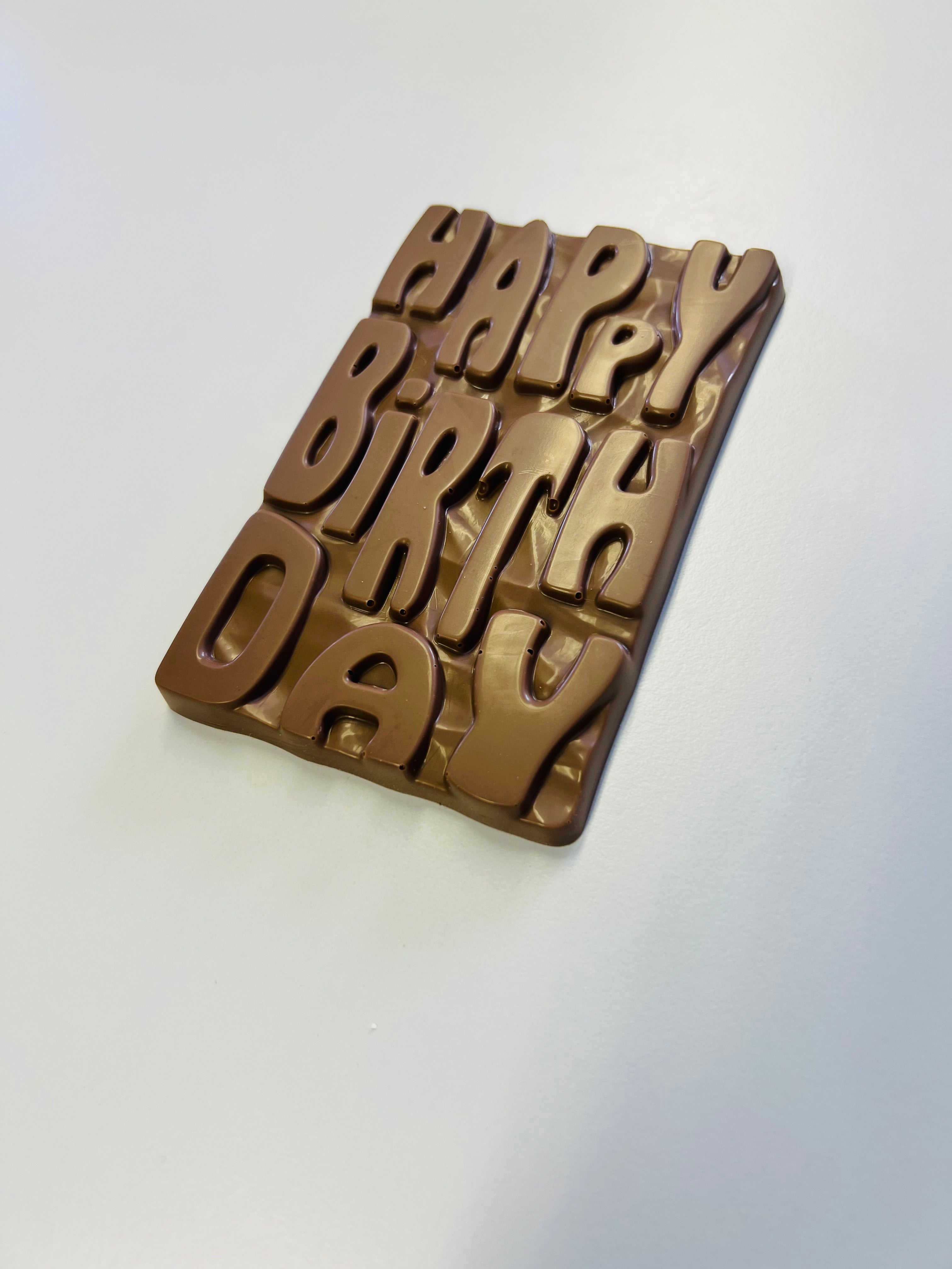 Happy Birthday Bar - Milk Chocolate