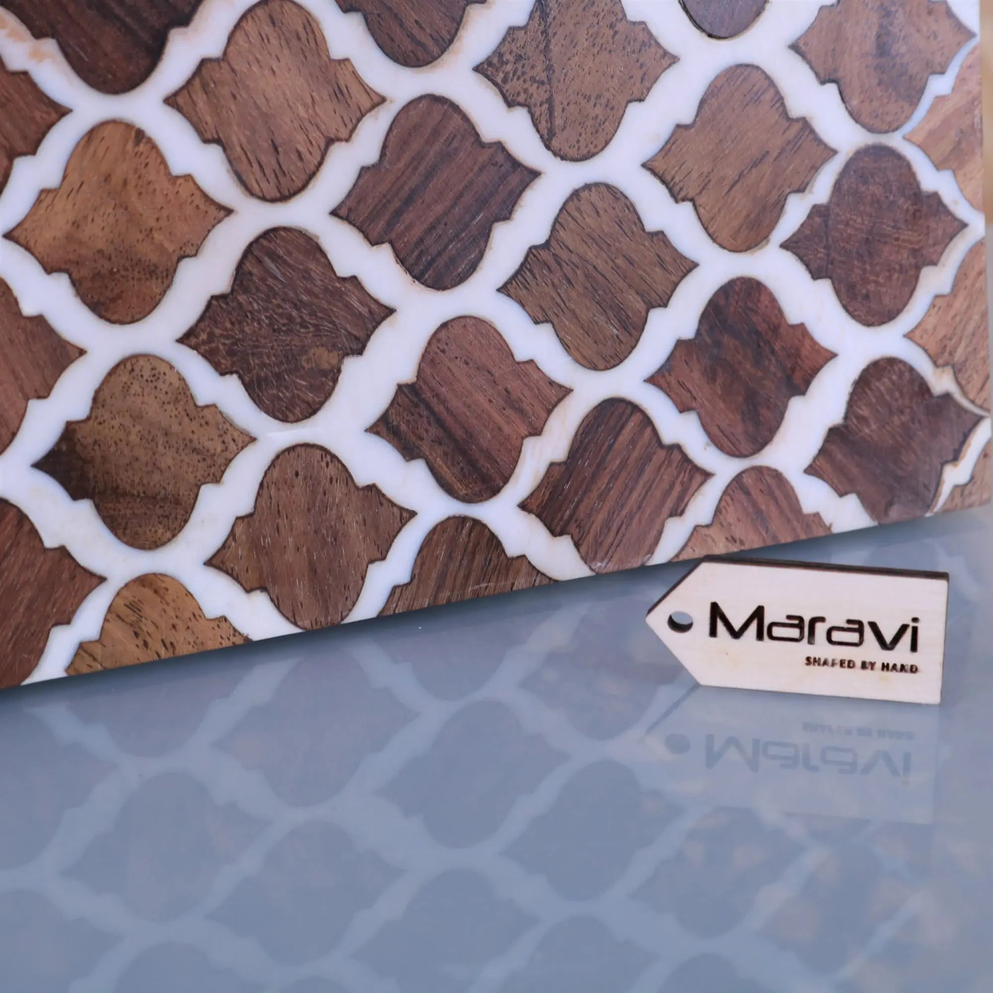 Ouzoud Moroccan Serving Platter Board