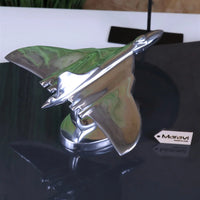 Saran Vulcan Bomber Metal Model Fighter Plane 20cm - Aviation Elegance for Collectors