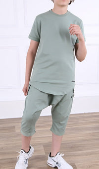 QL Nautik Set for Kids in Almond Green