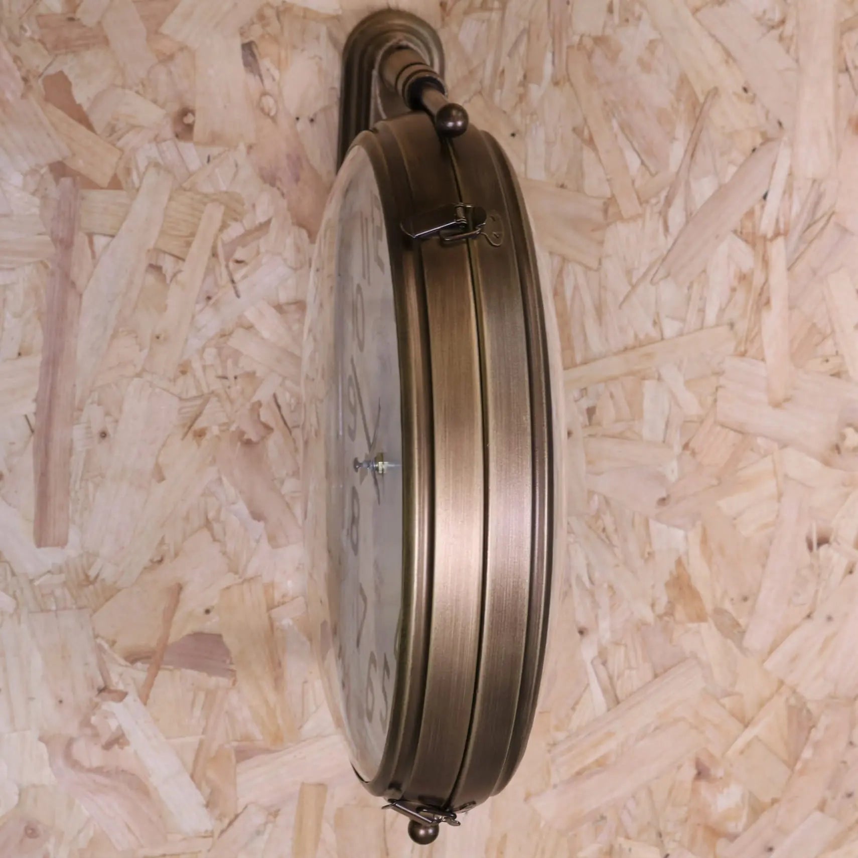 Kensington Station Railway Style Double Sided Clock