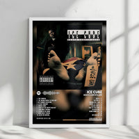Ice Cube "Death Certificate" Album Cover Poster - with Complete Tracklist