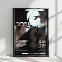 Ice Cube "The Predator" Album Cover Poster - with Complete Tracklist