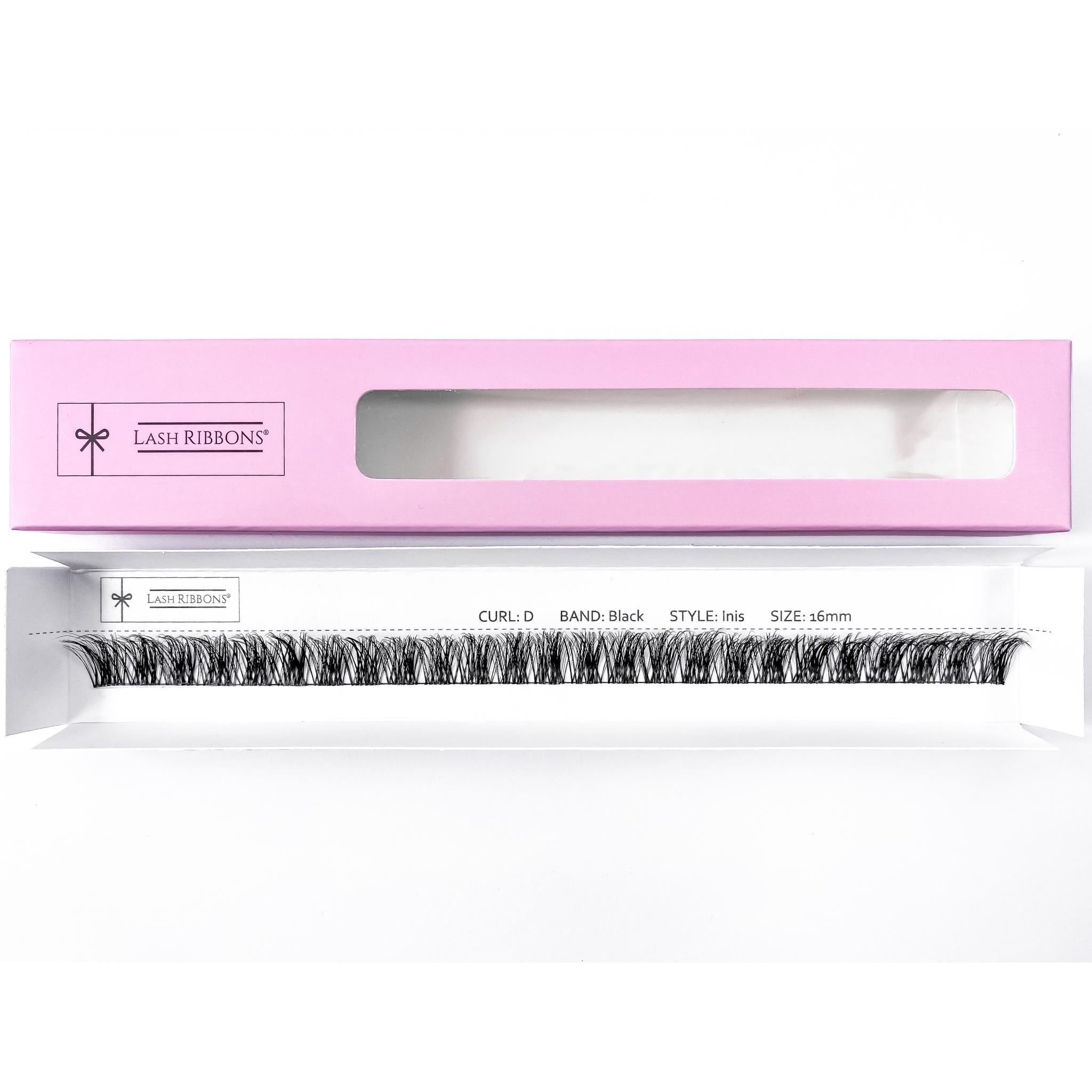 'D' Curl Black Lash Ribbons® Starter Kit (With Ultimate Bond)