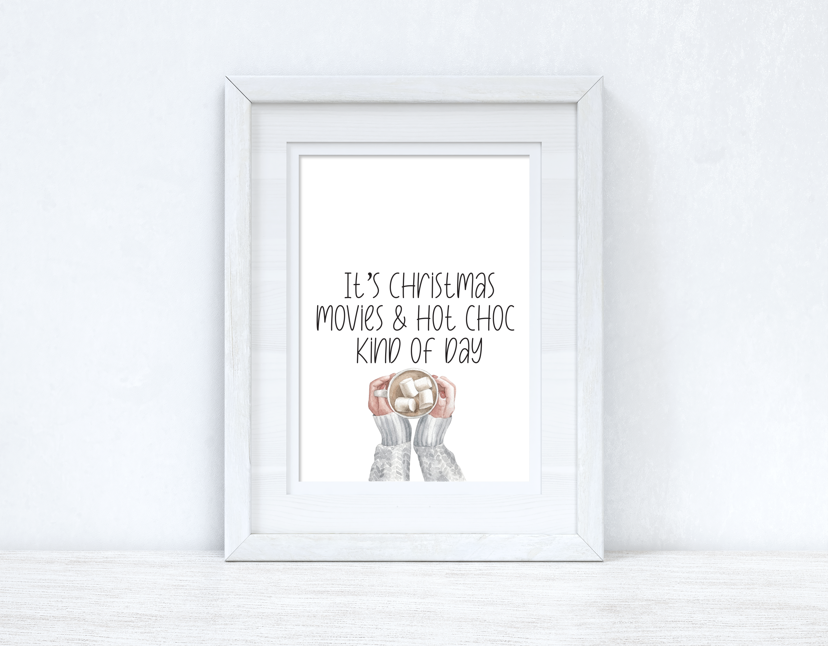 It's Christmas Movies Xmas Seasonal Wall Home Decor Print