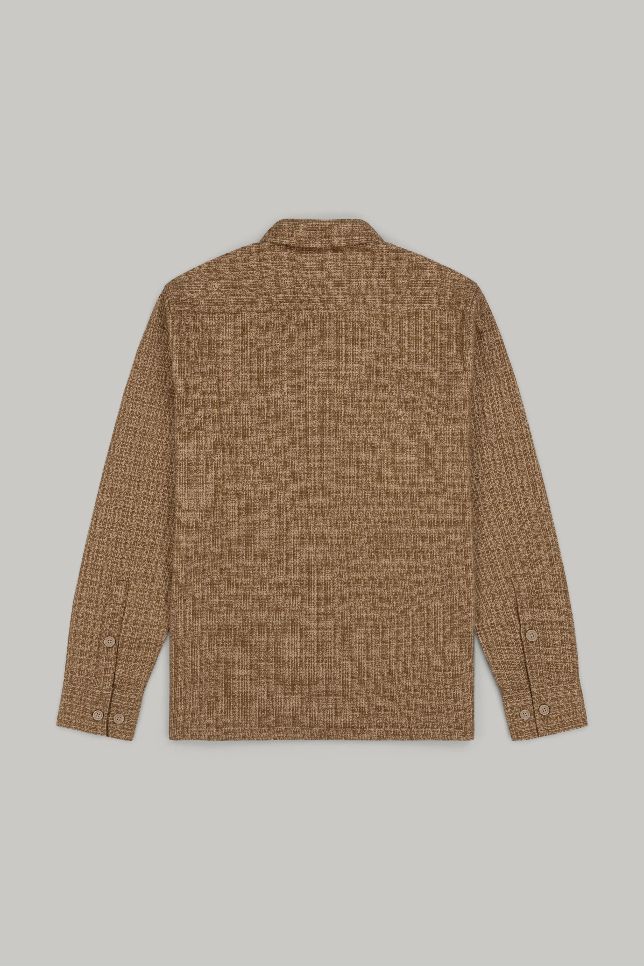 J Neo Cotton Overshirt Stone & Grey