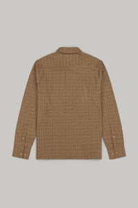 J Neo Cotton Overshirt Stone & Grey