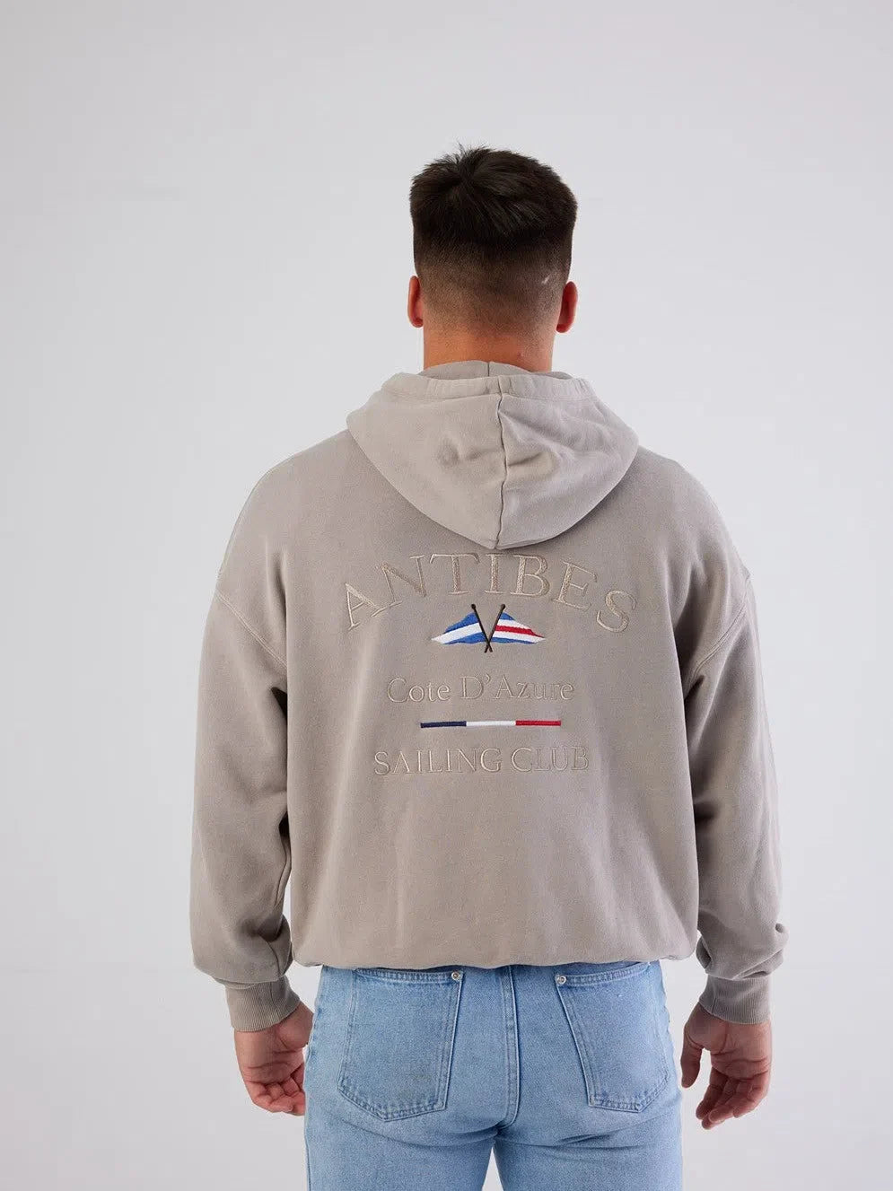 Antibes Heavyweight Hoodie Beige