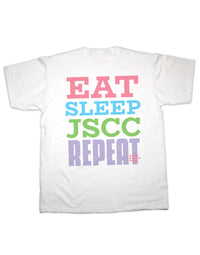 Eat, Sleep JSCC, Repeat Adult T Shirt