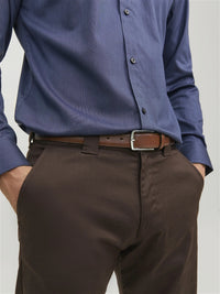Jack & Jones CHRISTOPHER Mens Belt Cognac