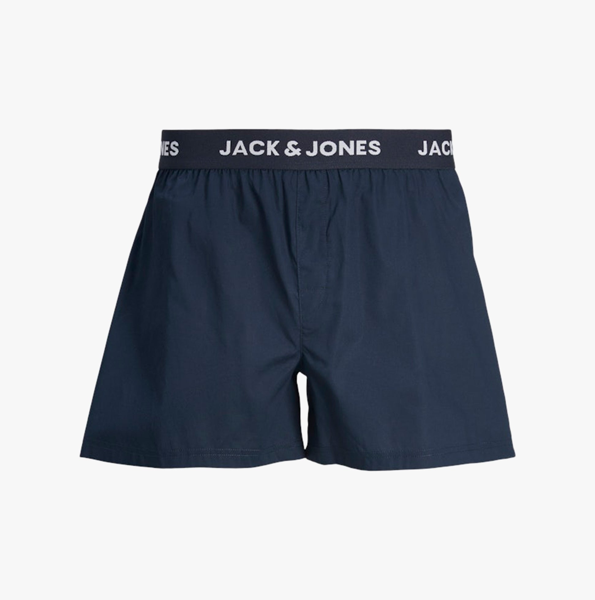 Jack & Jones HECTOR WOVEN Mens 3 Pack Boxer Shorts Navy Blazer
