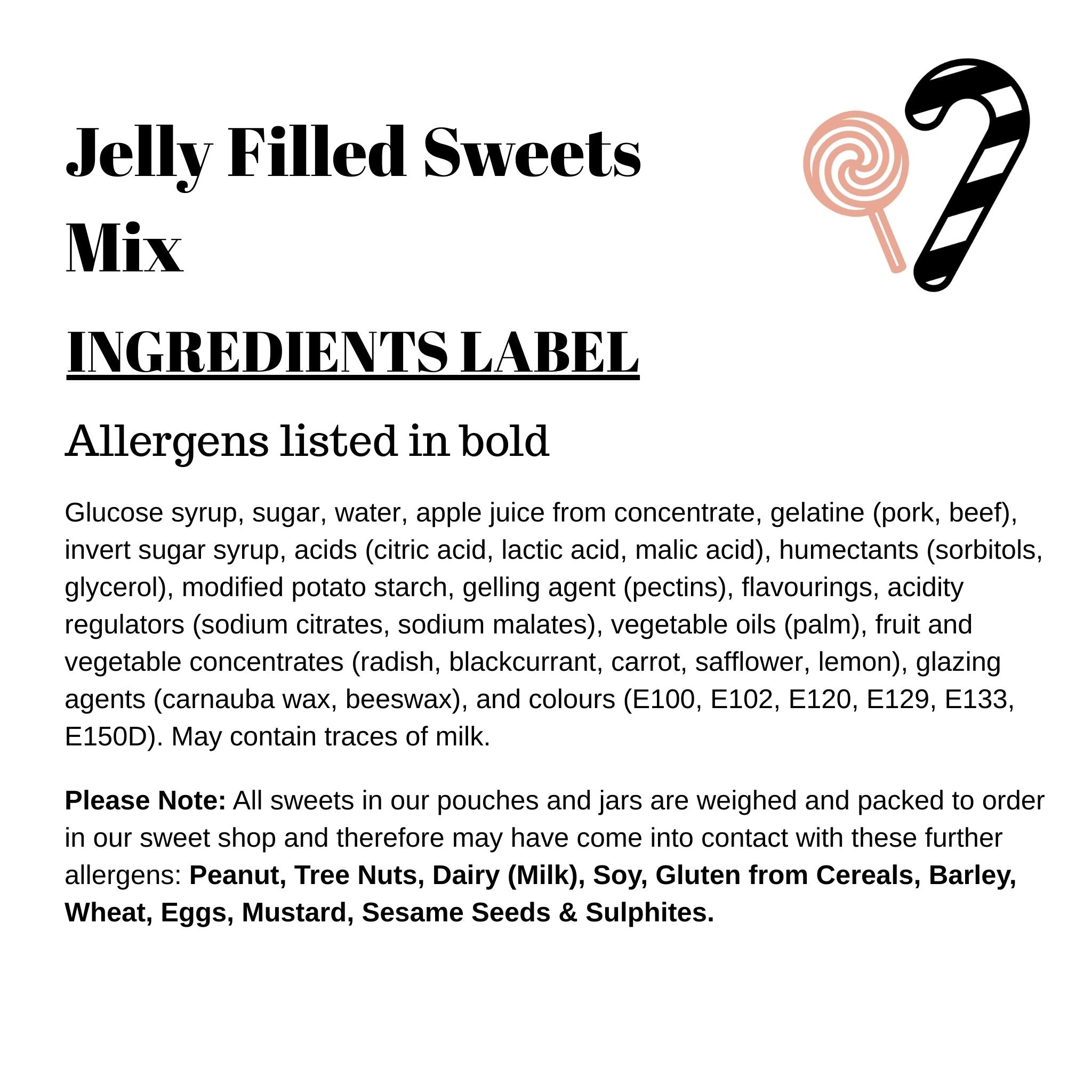 Jelly Filled Sweets Mix