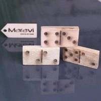 Jeyra Wooden Dominoes Set