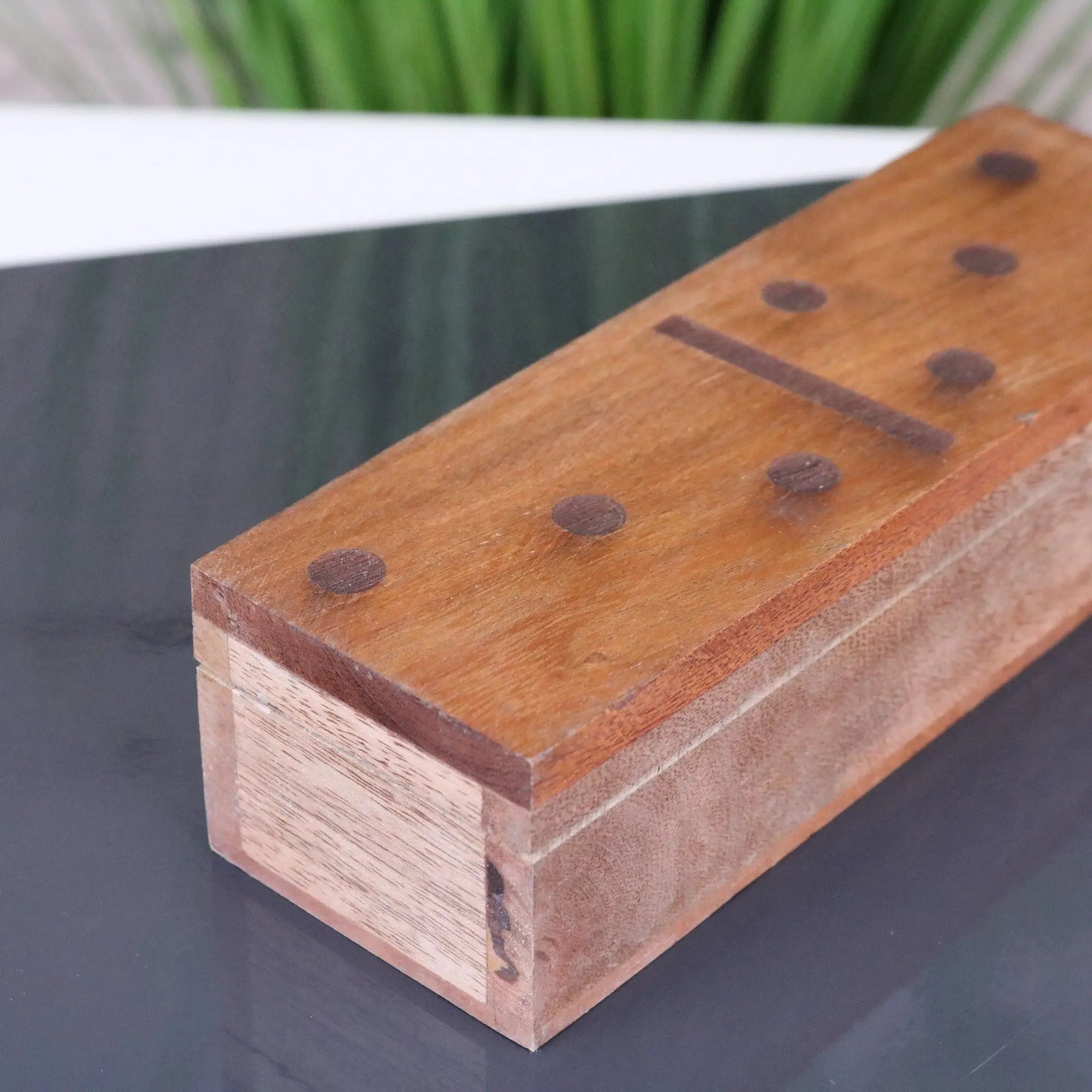 Jeyra Wooden Dominoes Set