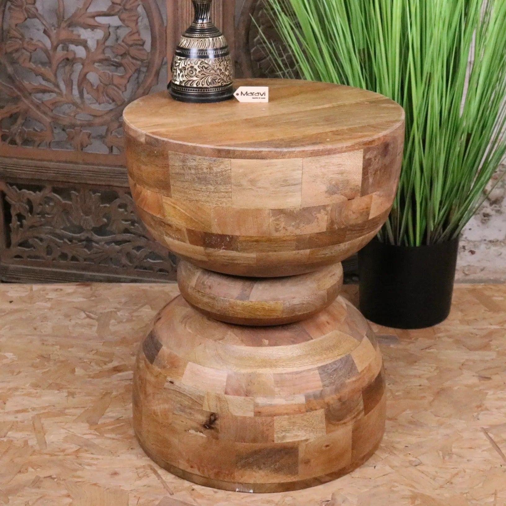 Jivana Mango Wood Side Table