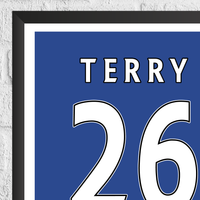 John Terry Legend Stats Print