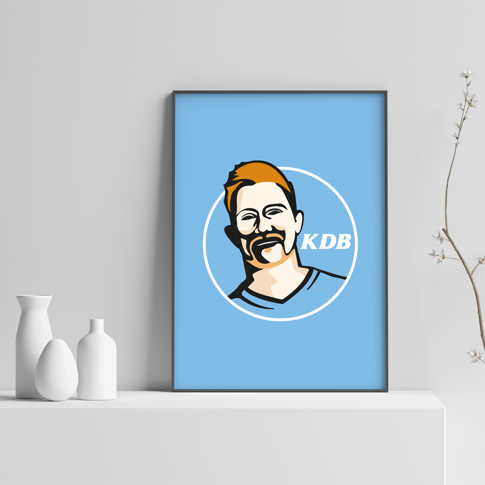 Kevin De Bruyne Print
