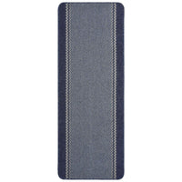 Washable Bordered Blue Rug  | 116Blu