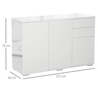 High Gloss Frame Sideboard