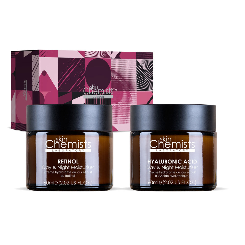 skinChemists Retinol Moisturiser & Hyaluronic Acid Moisturiser