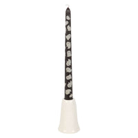 Gothic Gifts Sweet Ghost Candle Holder with Taper Candle